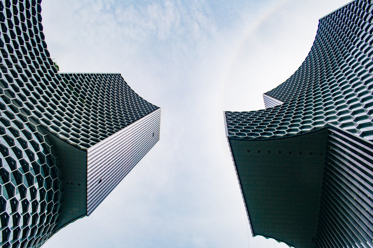 Abstract image of buildings